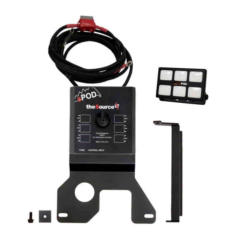sPOD SourceLT M6 Universal 12V Accessory Control System for Jeep JL V8 – Part 873170