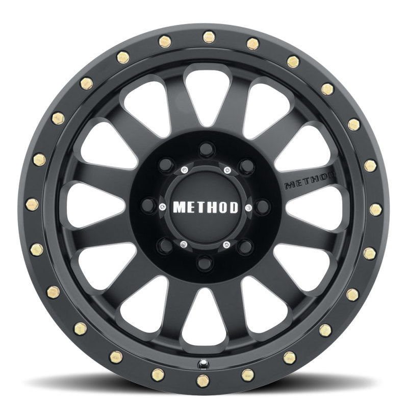Method Wheels MR304 Double Standard 17x8.5 0mm Offset 8x170 Matte Black Wheel