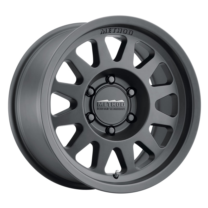 Method Wheels MR704 17-Inch x 8.5-Inch 0mm Offset 5x5 Matte Black Wheel