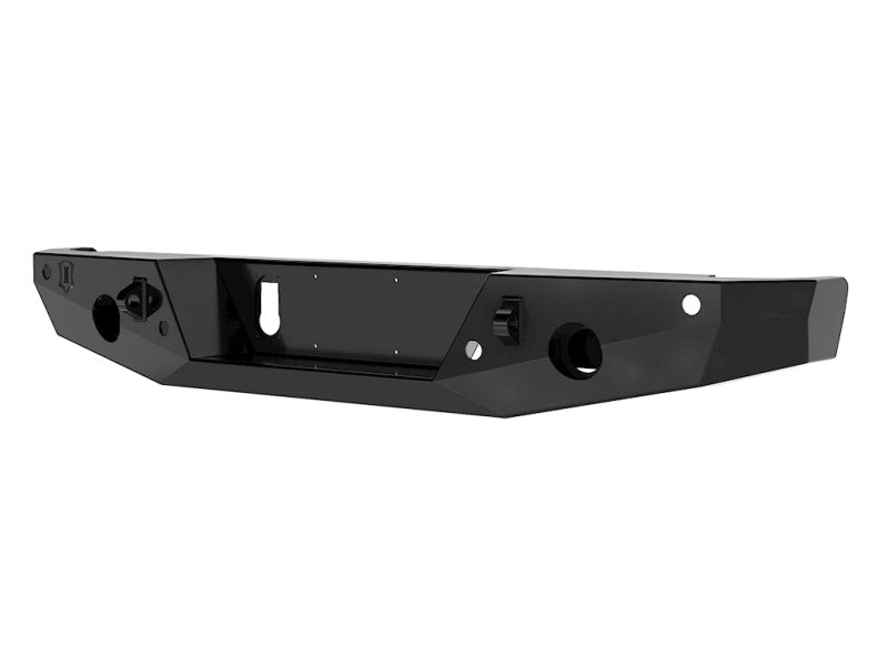 ICON Impact PRO Series Rear Bumper for 2020+ Jeep Gladiator JT, Part 25166
