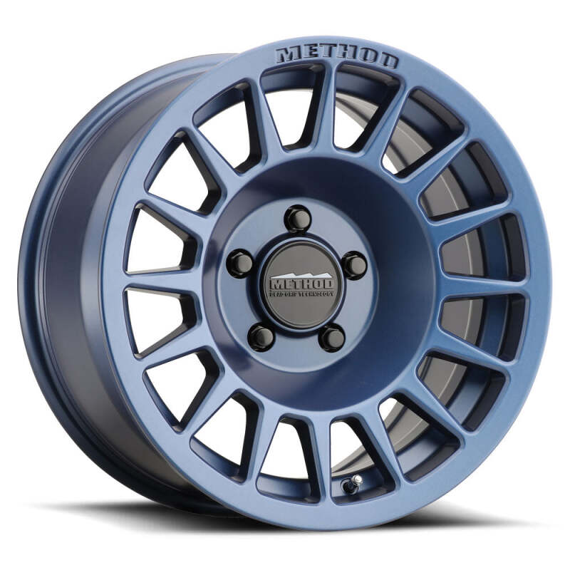 Method Wheels MR707 17-Inch x 8.5-Inch 0mm Offset 6x5.5 Bahia Blue Bead Grip Wheel
