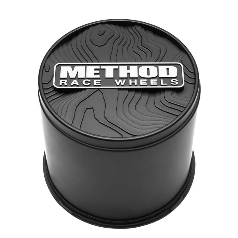 Method Wheels Top Push-Through Center Cap 130mm Black CP-TOPO130-P-B