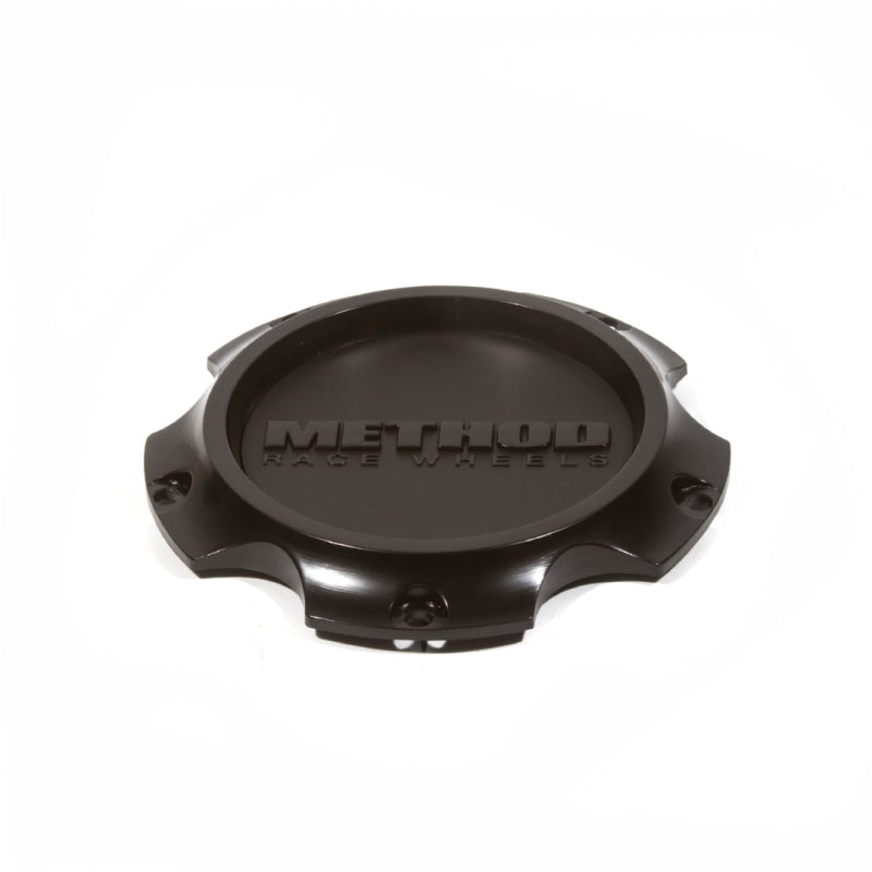 Method Wheels Cap T077 87mm Black Screw-On Center Cap CP-T077L122-B
