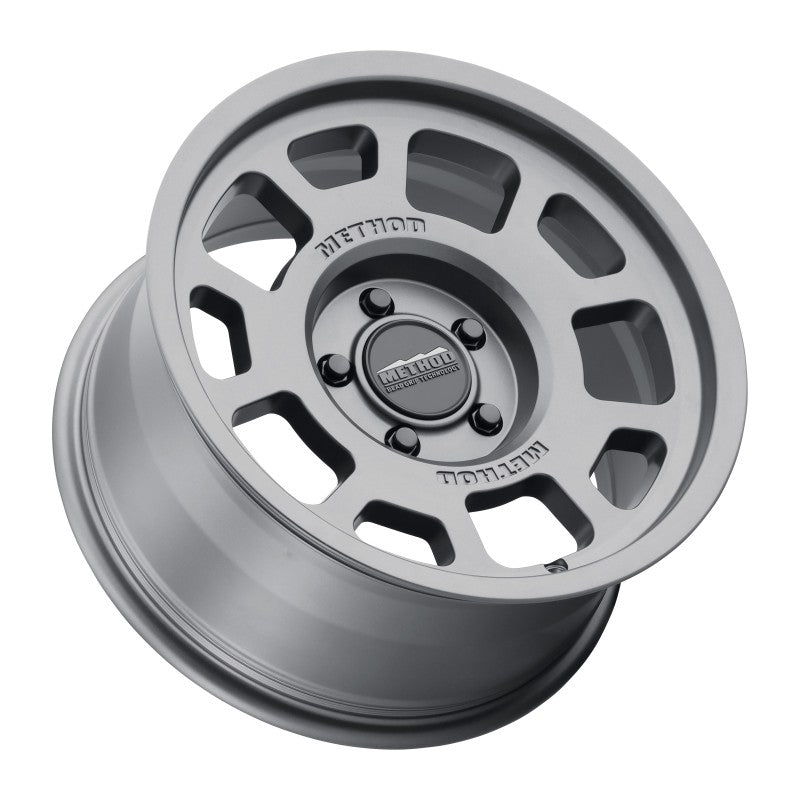 Method Wheels MR705 17-Inch x 8.5-Inch 0mm Offset 5x5 Titanium Wheel