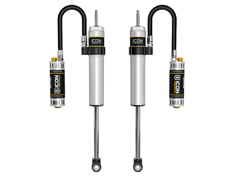 ICON 57810CP 2.5 Series Rear Shocks with CDC Valve for Toyota 4Runner and FJ Cruiser, 1–3 Inch Lift