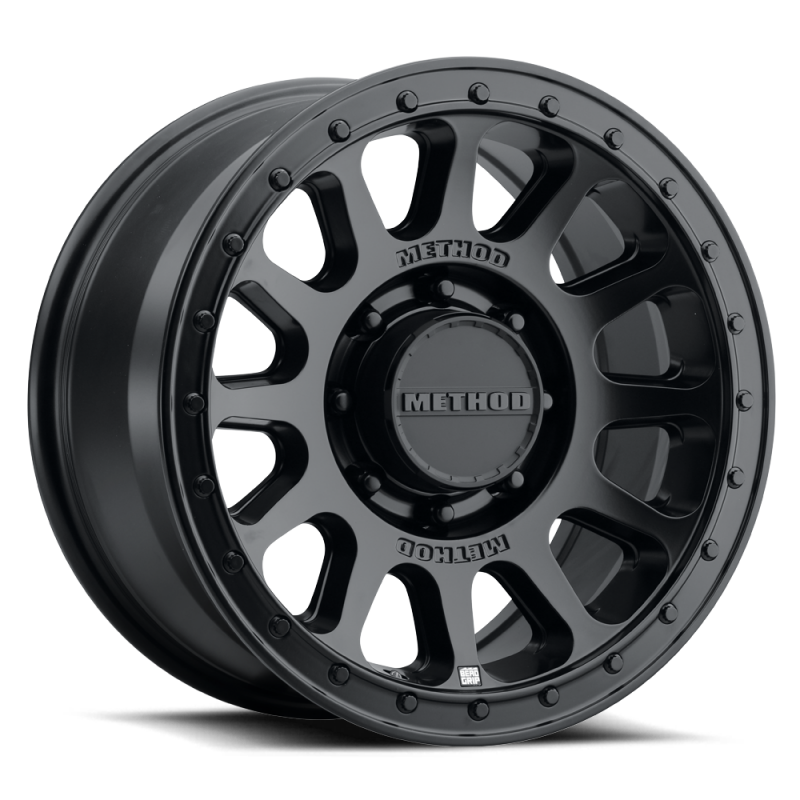 Method Wheels MR709 HD Bead Grip 18x9 Black Wheel, +12 Offset, 8x180 Bolt Pattern