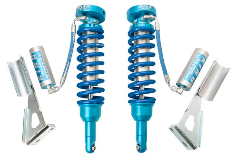 King Shocks 25001-119-EXT Front 2.5-Inch Remote Reservoir Coilover Kit for 2005+ Toyota Tacoma 6-Lug