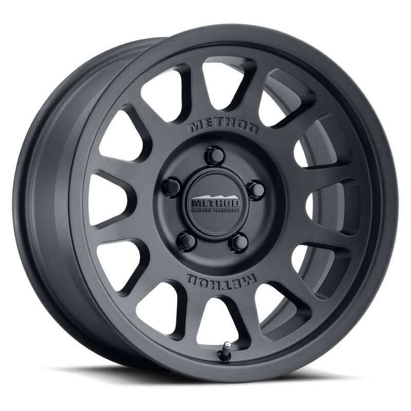 Method Wheels MR703 16 x 6.5-Inch Gloss Matte Black Wheel, +90mm Offset, 6x180 Bolt Pattern