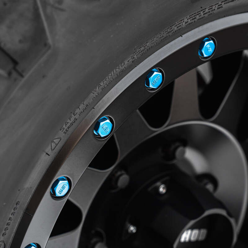Method Wheels Lip Bolt Matte Blue MRW Street Kit – BT-BOLT MATTE BLUE KIT