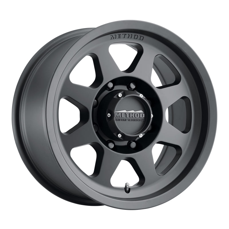 Method Wheels MR701 17x8.5 Matte Black Bead Grip Wheel, 8x170 Bolt Pattern, 0mm Offset