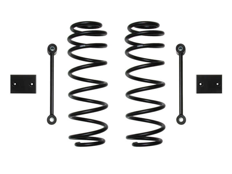 ICON 22026 2.5-Inch Rear Dual Rate Coil Spring Kit for 2018-2023 Jeep Wrangler JL