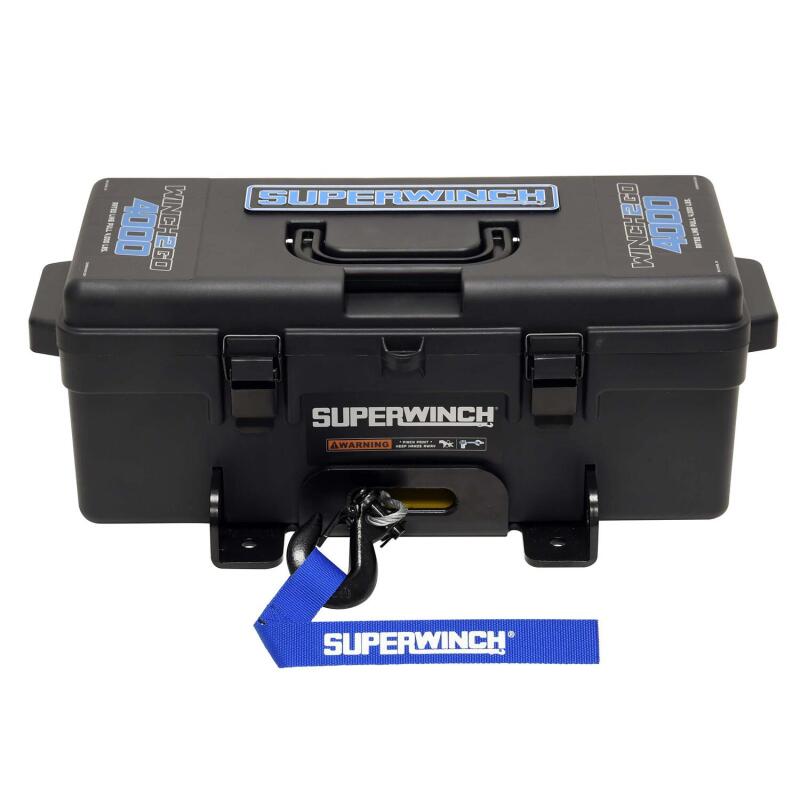 Superwinch Winch2Go 4,000-Lb 12-Volt Portable Winch with Steel Rope, Part 1140222
