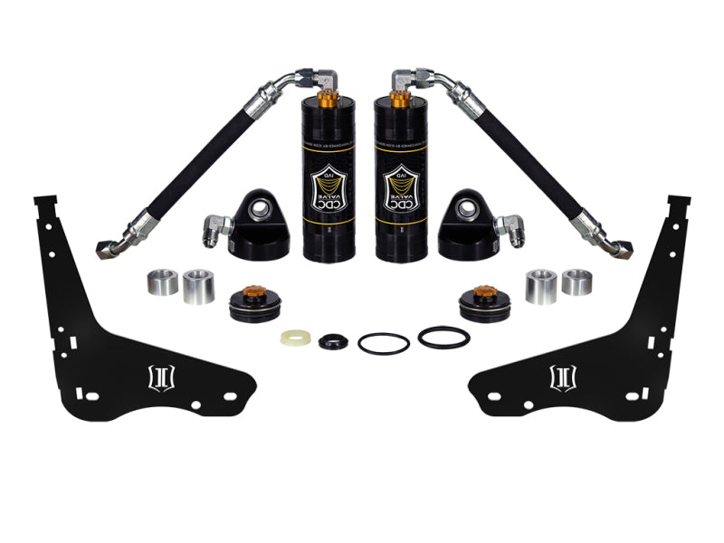 ICON 51037C Remote Reservoir CDCV Upgrade Kit for 2007-2021 Toyota Tundra and 2008-2022 Toyota Sequoia