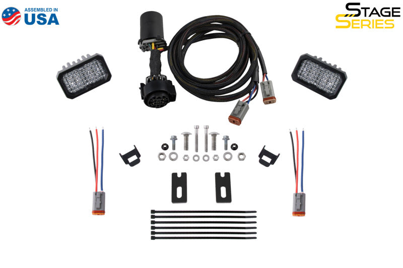 Diode Dynamics DD7942P Stage Series Reverse Light Kit Brackets for 2024+ Toyota Tacoma