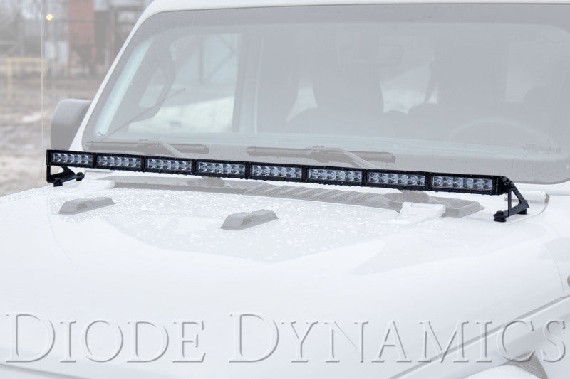 Diode Dynamics DD6090 Hood Bracket Kit for 2018–2021 Jeep JL Wrangler