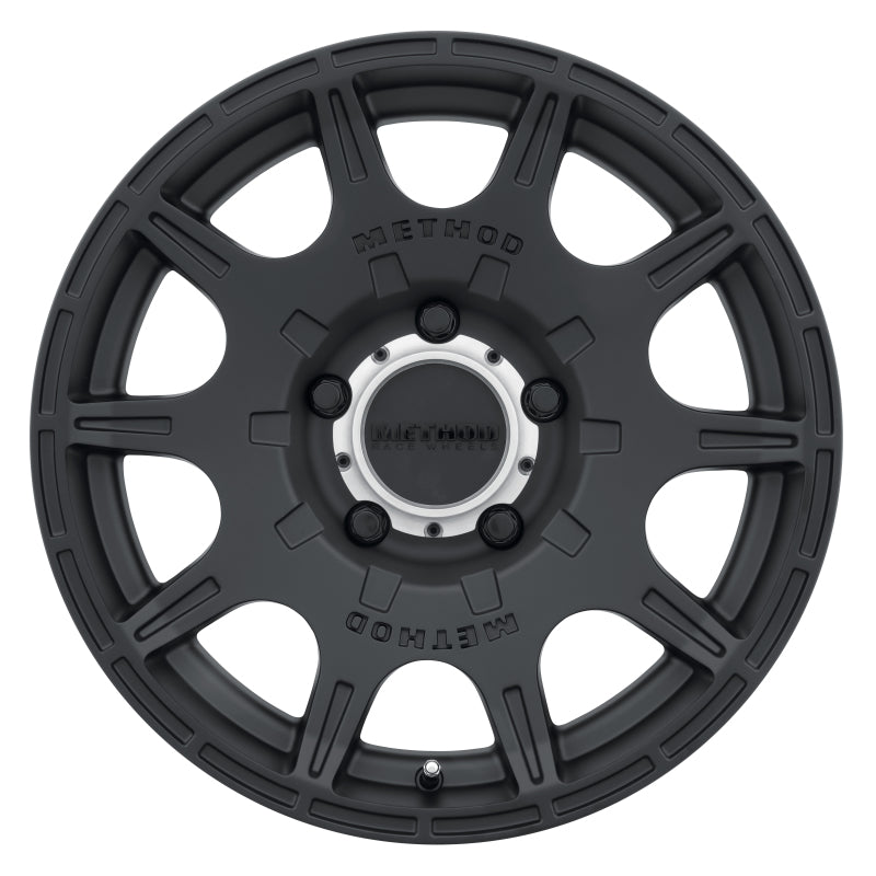 Method Wheels MR308 Roost 17-Inch Matte Black Wheel, 8.5-Inch Width, 5x5 Bolt Pattern