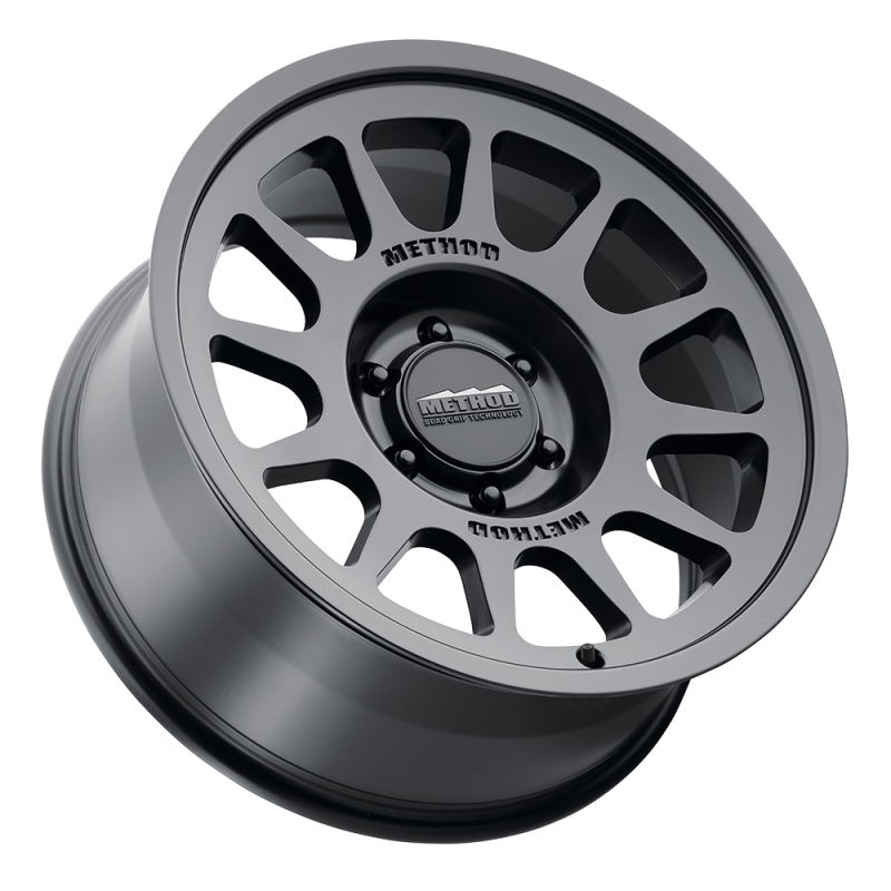 Method Wheels MR703 Bead Grip 18x9 Matte Black Wheel, +12mm Offset, 6x135