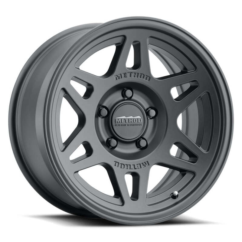 Method Wheels MR706 Bead Grip 17x8.5 0mm Offset 5x5 Matte Black Wheel