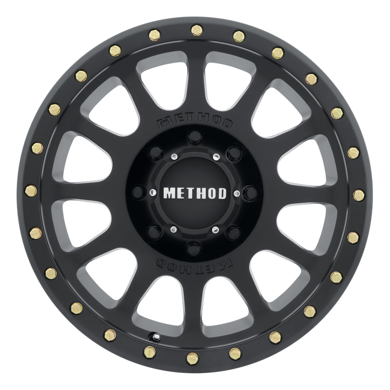 Method Wheels MR305 NV 20x10 -18mm Offset 8x6.5 Matte Black Wheel