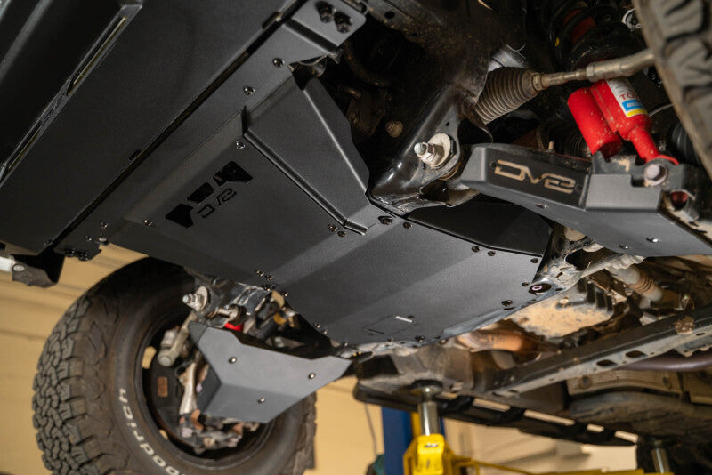 DV8 Offroad SPTT1-09 Rear Belly Skid Plate for 2024-2025 Toyota Tacoma and Land Cruiser