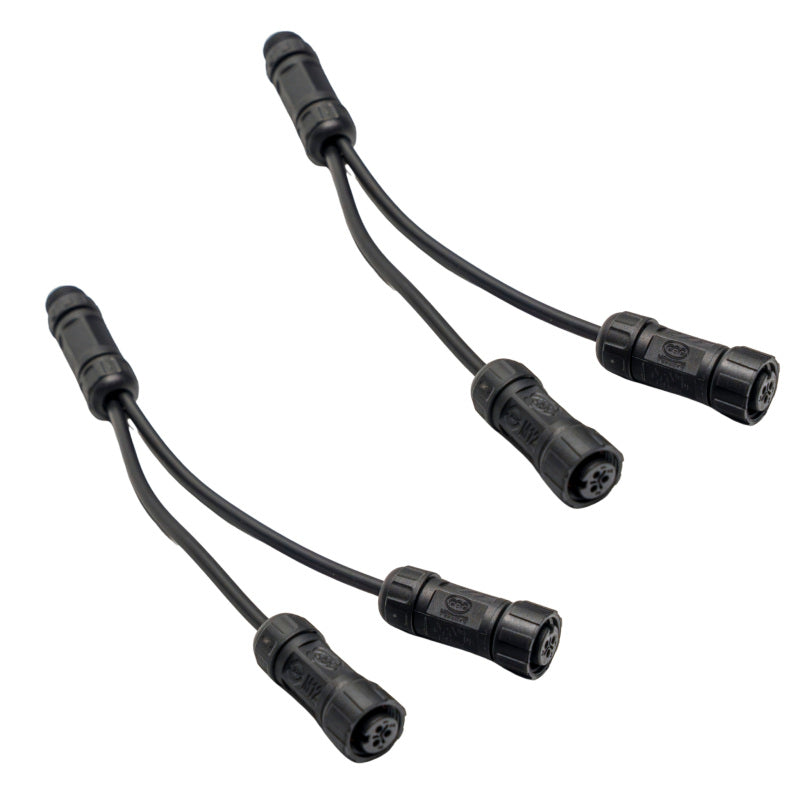 Nacho Offroad Technology NAN15YC NANO Y-Splitter 2-Pack for Dual Light Harness Connections