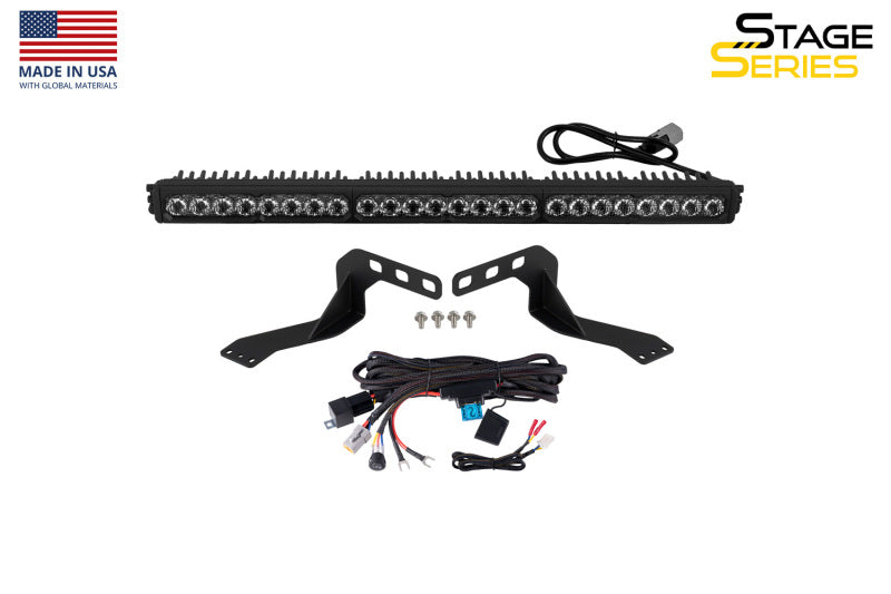 Diode Dynamics DD8710 Stealth SS30 Sport Yellow Combo LED Light Bar Kit for 2014-2021 Toyota Tundra