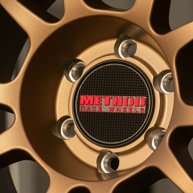 Method Wheels CP-T078K64-R T080 Snap-In Wheel Center Cap with Red Logo