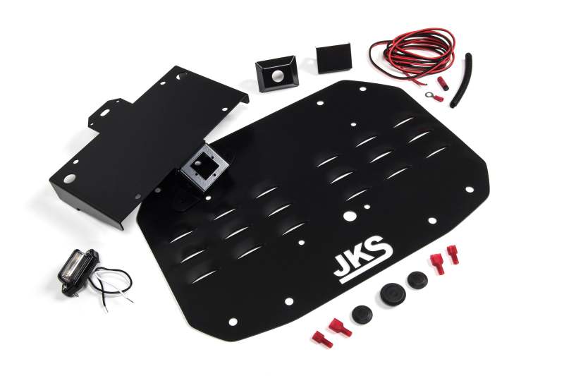 JKS Manufacturing JKS8215 Jeep Wrangler JL Tailgate Vent Cover with License Plate Relocation