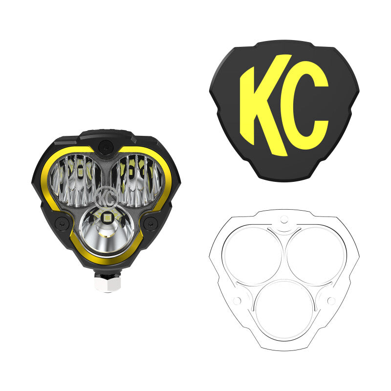 KC HiLiTES FLEX ERA 3 LED Light Single Master Kit, Part Number 1288