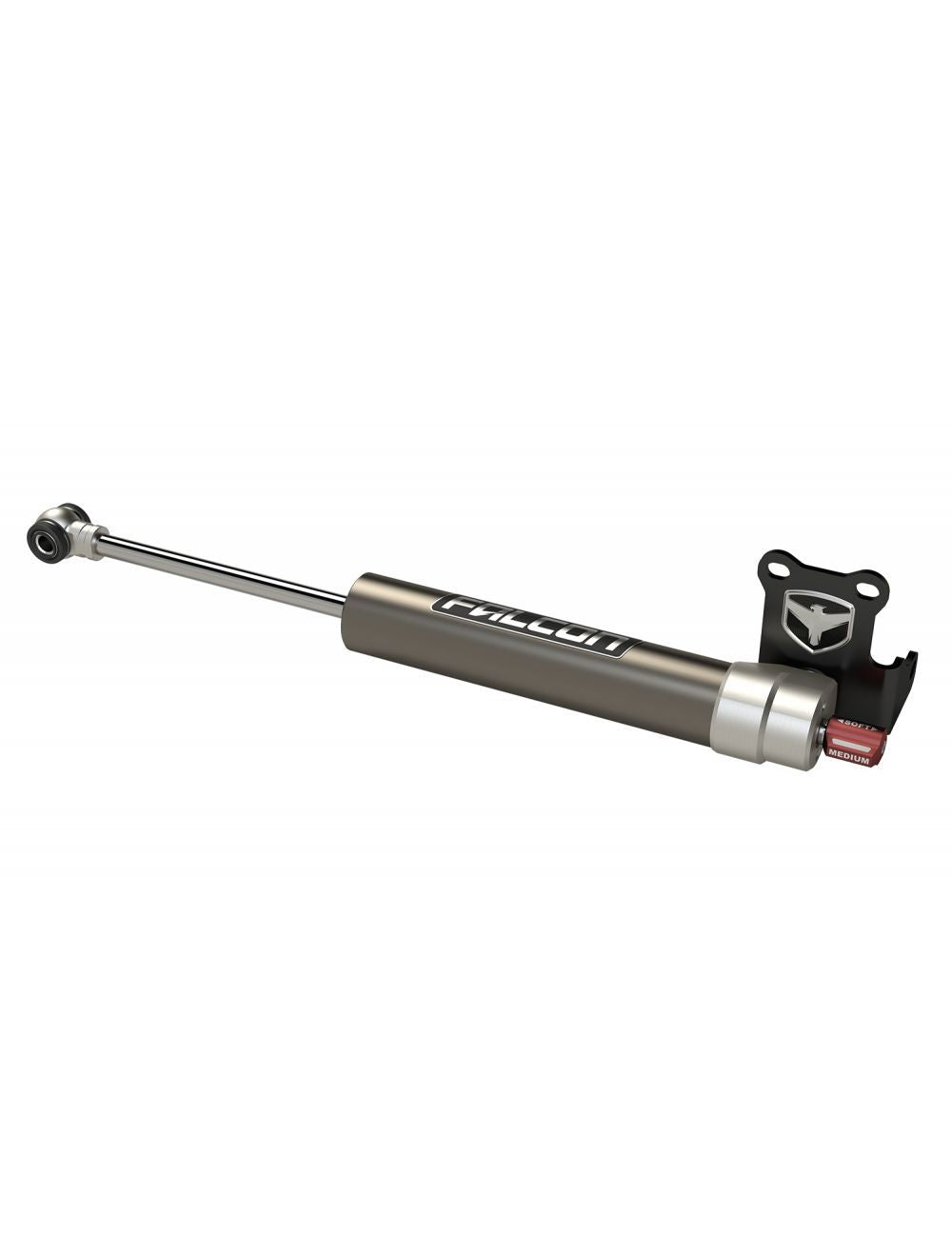TeraFlex 09-02-22-110-000 Falcon Nexus EF 2.2 Adjustable Steering Stabilizer for Jeep Gladiator JT and Wrangler JL