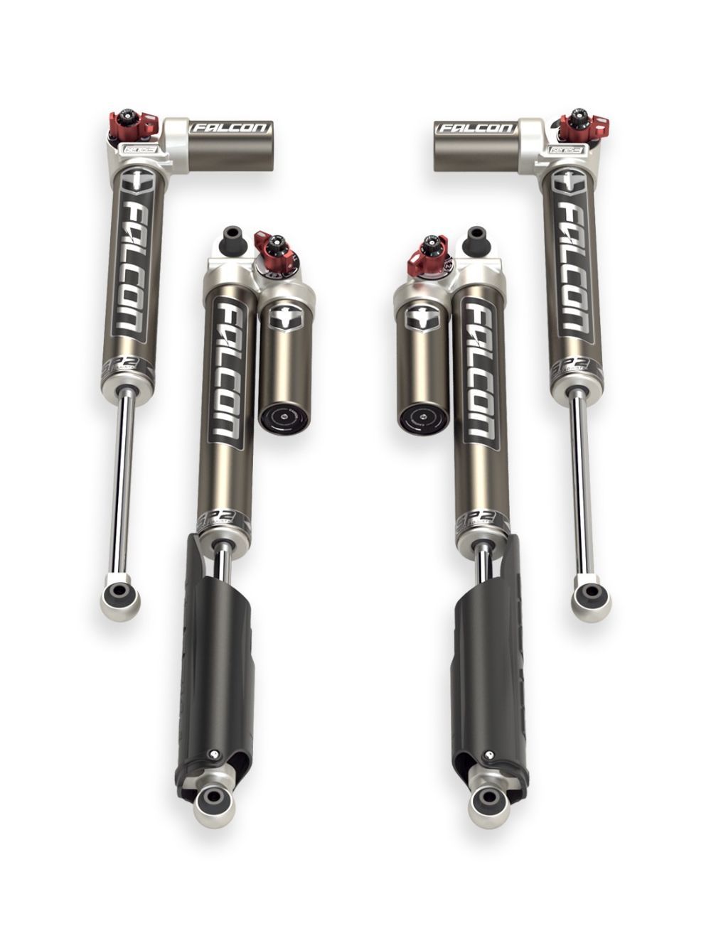 TeraFlex 11-02-33-400-202 Falcon SP2 3.3 Piggyback Shock Kit for Jeep Wrangler JL