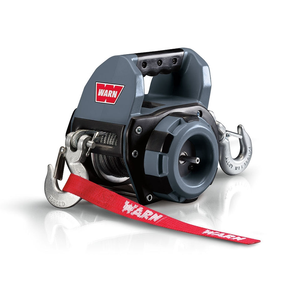 WARN 101570 PullzAll Drill-Powered Winch, 750 lb Capacity with Steel Rope