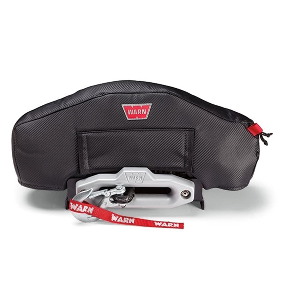 WARN 102639 Stealth Vinyl Winch Cover for Zeon and Zeon Platinum Electric Winches
