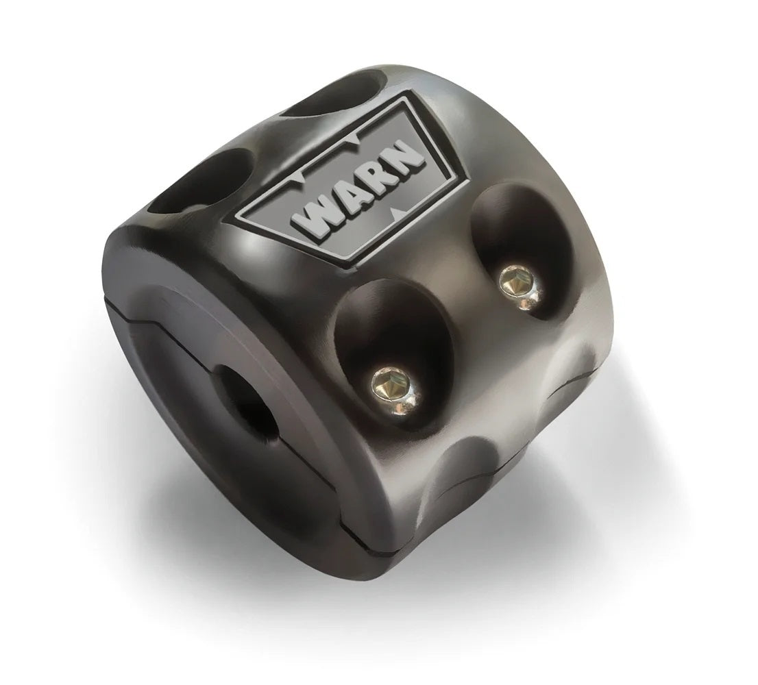 WARN 99944 Winch Hook Bump Stop, Split Rubber Design, Black
