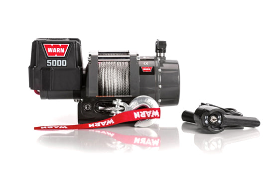 WARN 99963 DC5000 5,000 lb 12V Winch Kit with Hawse Fairlead