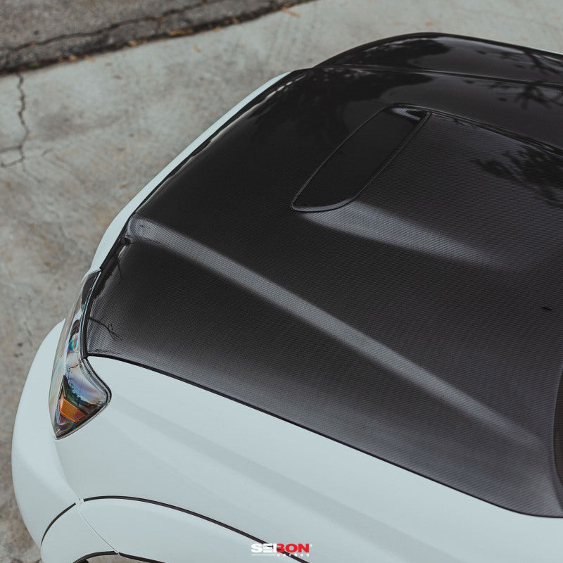 Seibon HD05TYTA-TR TR-Style Carbon Fiber Hood for 2005–2011 Toyota Tacoma