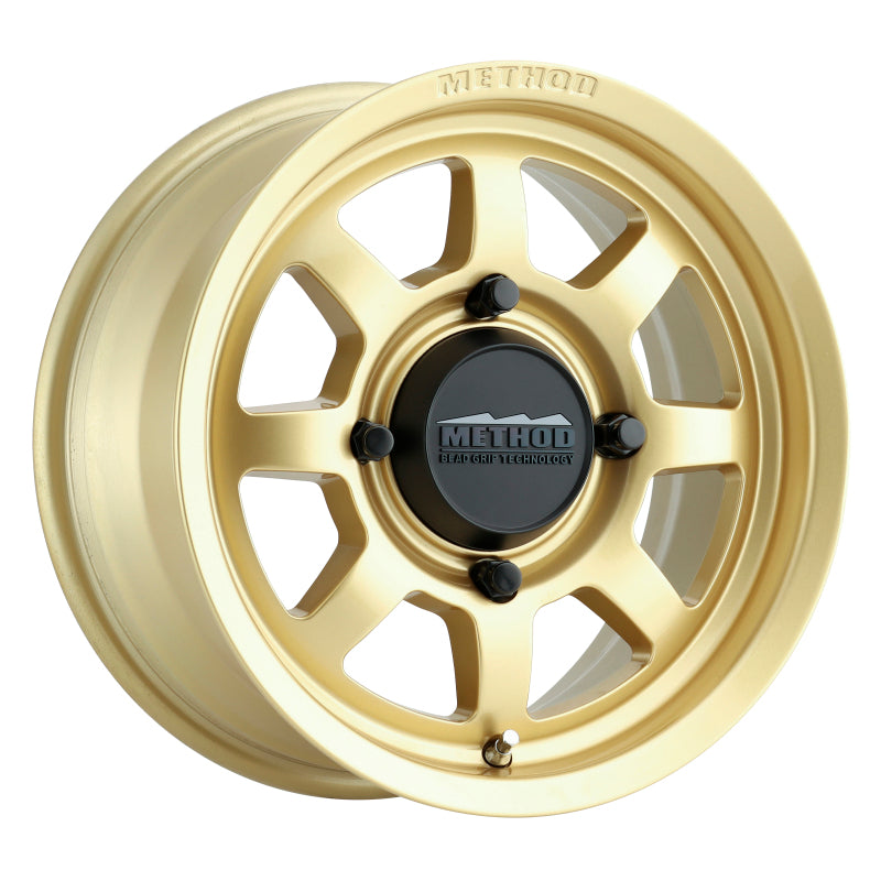 Method Wheels MR410 14x7 Gold Cast Wheel, +13mm Offset, 5x4.5 Bolt Pattern