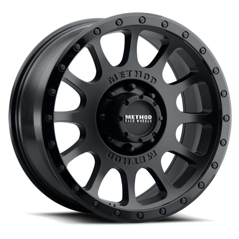 Method Wheels MR305 NV 20x9 Double Black Wheel, +18mm Offset, 6x135 Bolt Pattern