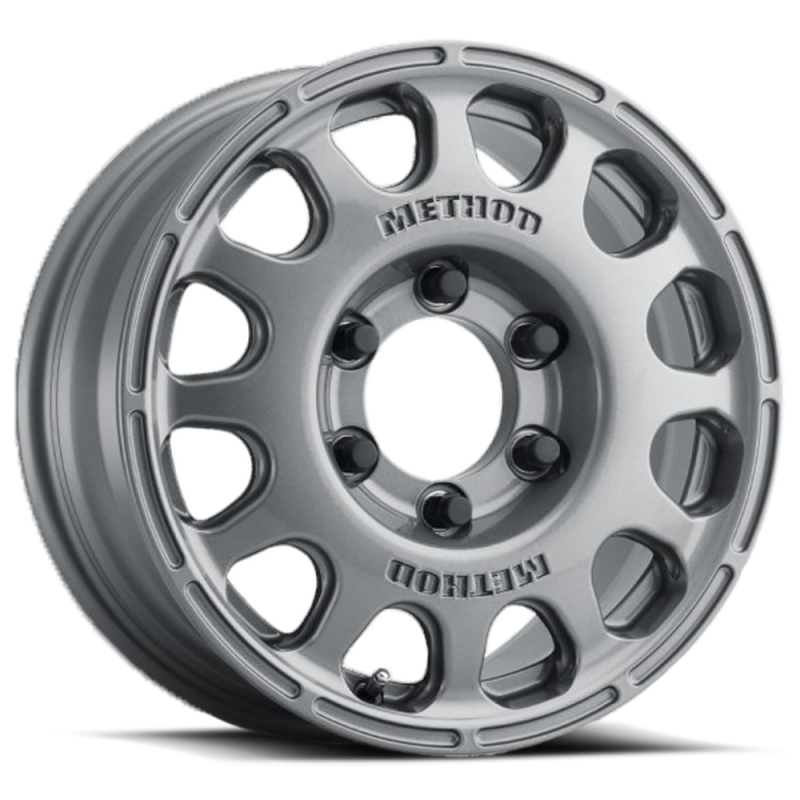 Method Race Wheels MR107 16x7 Gloss Titanium Wheel, +45mm Offset, 5x120 Bolt Pattern
