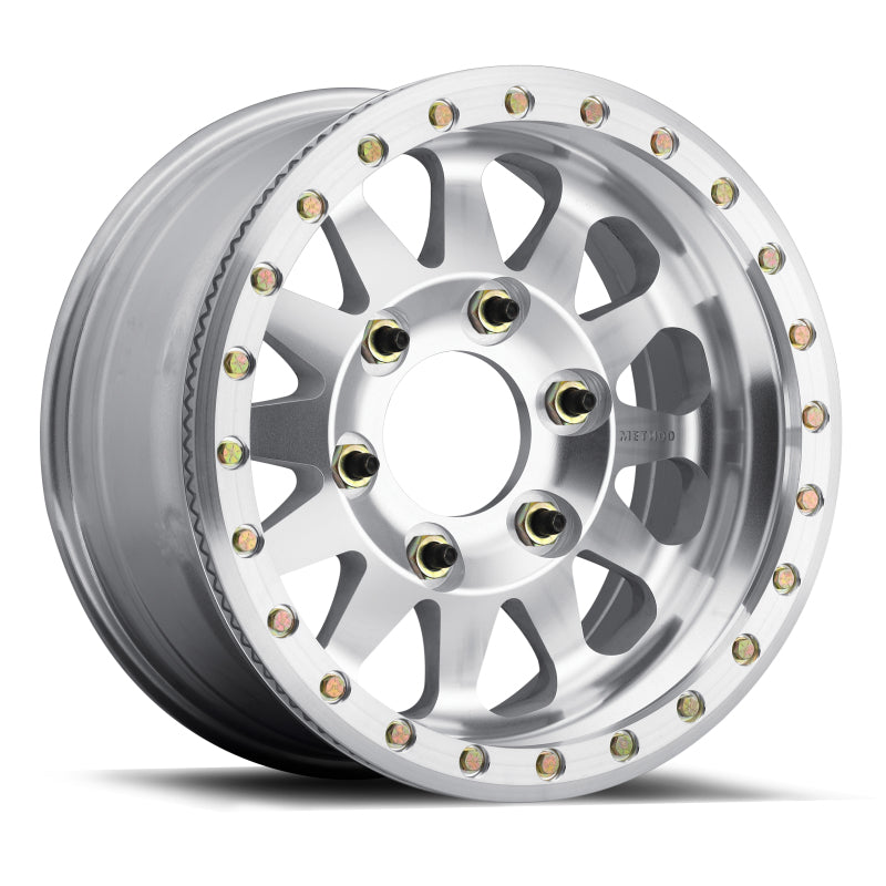 Method Wheels MR101 Beadlock Wheel, 17x9, -12mm Offset, 6x5.5 Bolt Pattern, Polished
