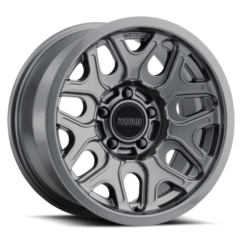 Method Wheels MR322 20x9 Gloss Titanium Cast Wheel, 6x135 Bolt Pattern, +12 Offset