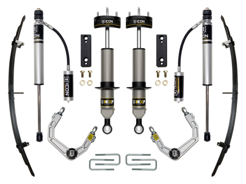 ICON K53222 Stage 3 EXP Suspension System with Billet UCAs for 2005-2023 Toyota Tacoma