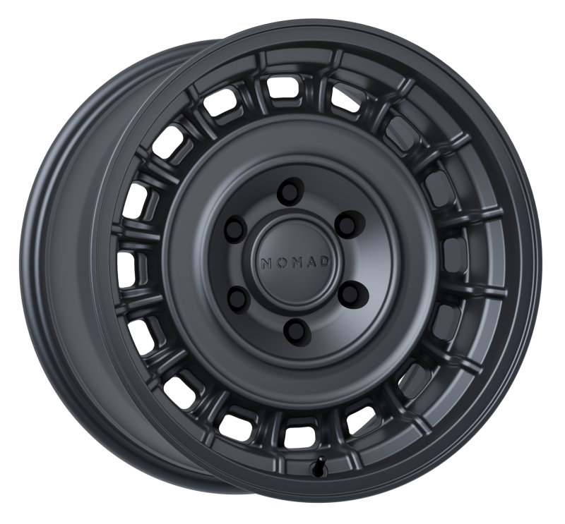 Nomad N502 Arvo Forged 17x8.5-Inch Wheel, 5x127 Bolt Pattern, 0mm Offset, Dark Gunmetal