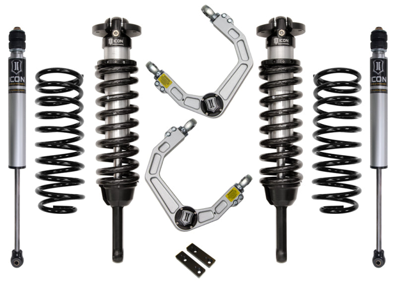 ICON K53062 Stage 2 Suspension System with Billet Upper Control Arms for 2010-2024 Toyota 4Runner and 2010-2014 Toyota FJ Cruiser