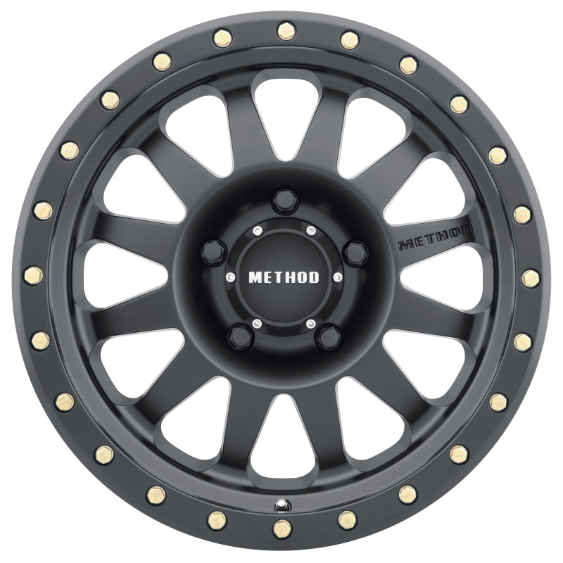 Method Wheels MR304 Double Standard 17x8.5 Matte Black Wheel, 0mm Offset, 5x5