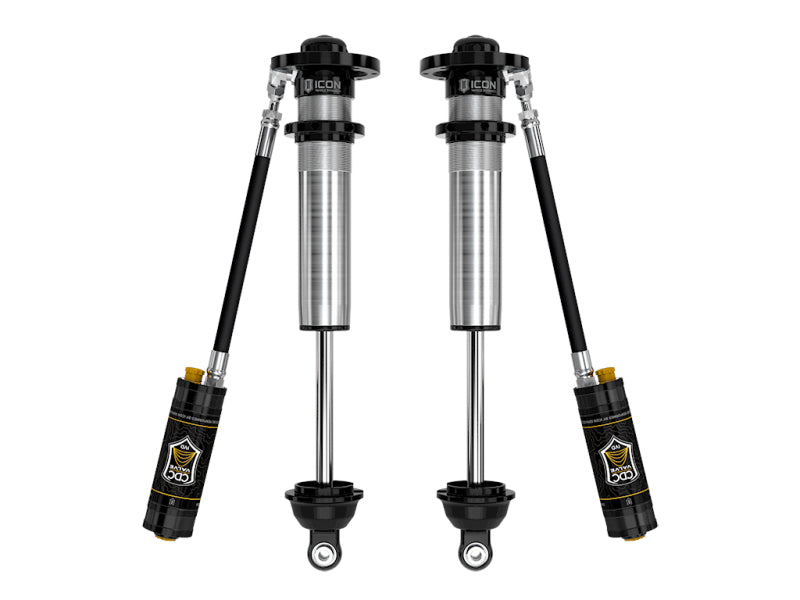 ICON 59750C-CB V.S. Series 2.5-Inch Remote Reservoir Front Coilover Shocks for 2007-2021 Toyota Tundra Long Travel Suspensions