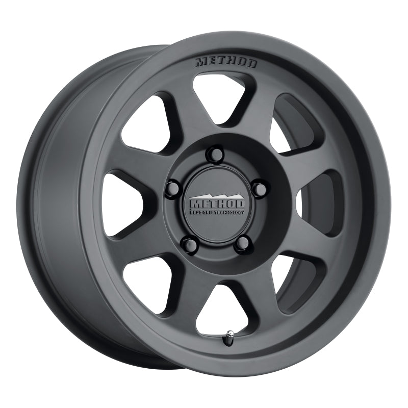 Method Wheels MR701 17x9 Matte Black Bead Grip Wheel, -12mm Offset, 5x5 Bolt Pattern
