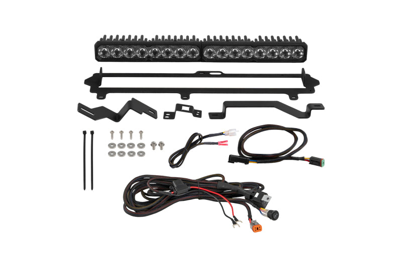 Diode Dynamics DD8666 Stage Series SS20 Pro LED Grille Light Bar Kit for 2022-2026 Toyota Tundra, White Driving, 6000K