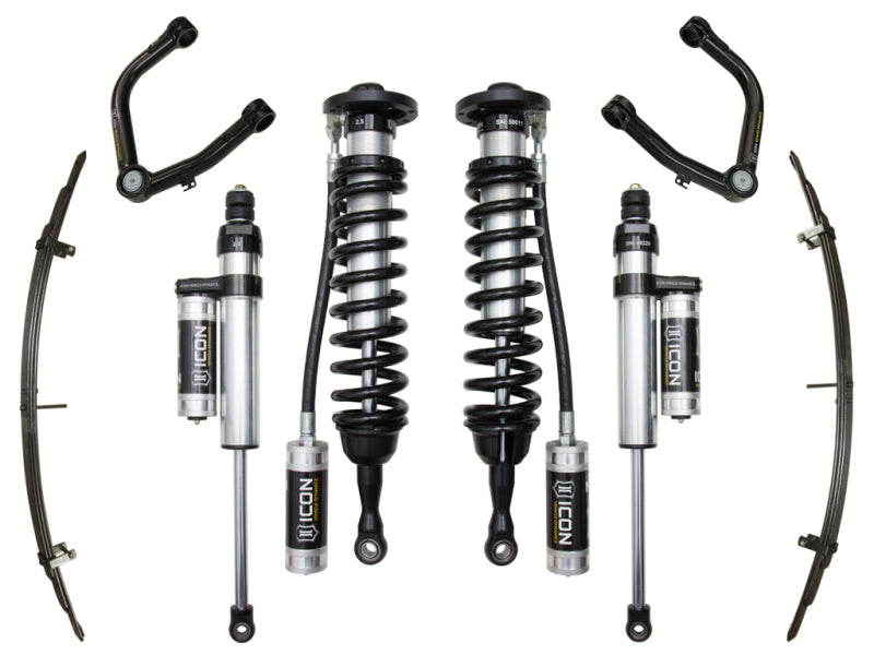 ICON K53025T Stage 5 Suspension System with Tubular UCA for 2007-2021 Toyota Tundra, 1-3 in. Lift