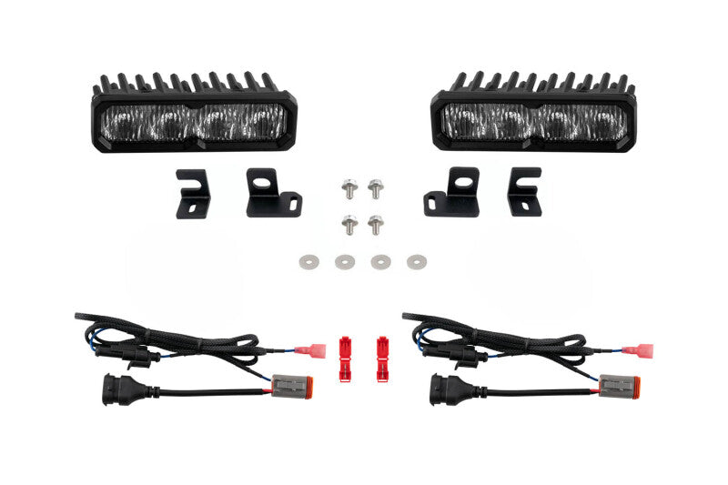 Diode Dynamics DD8577 SS6 Pro LED Fog Light Kit for 2024-2026 Toyota Tacoma and 2025 Toyota 4Runner
